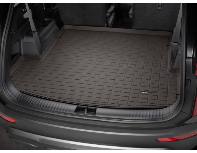 Коврик WeatherTech Choco для Kia Telluride (mkI)(trunk behind 2 row) 2020→, цена: 7 290 грн.