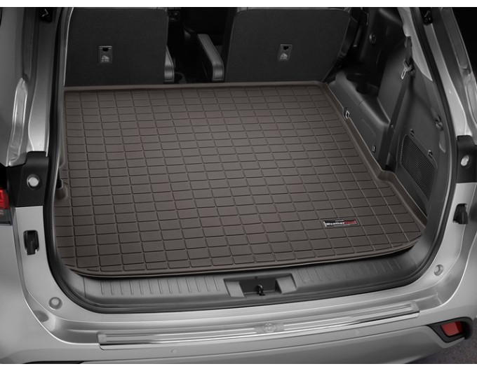 Коврик WeatherTech Choco для Toyota Highlander (mkIV)(trunk behind 2 row) 2019→, цена: 7 732 грн.