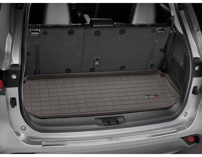 Коврик WeatherTech Choco для Toyota Highlander (mkIV)(trunk behind 3 row) 2019→, цена: 6 625 грн.