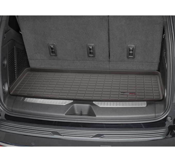 Коврик Weathertech Choco для Cadillac Escalade (mkV); Chevrolet Tahoe (mkV); GMC Yukon (mkV)(trunk behind 2 row) 2021→, ціна: 6 216 грн.