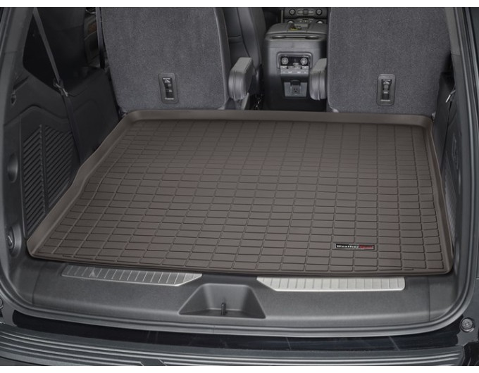 Коврик WeatherTech Choco для Cadillac Escalade (mkV); Chevrolet Tahoe (mkV); GMC Yukon (mkV)(trunk behind 3 row) 2021→, цена: 7 732 грн.