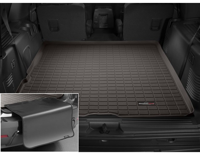 Коврик с защитой WeatherTech Choco для Ford Expedition; Lincoln Navigator (mkII-mkIII)(trunk behind 2 row) 2003-2017, цена: 13 012 грн.