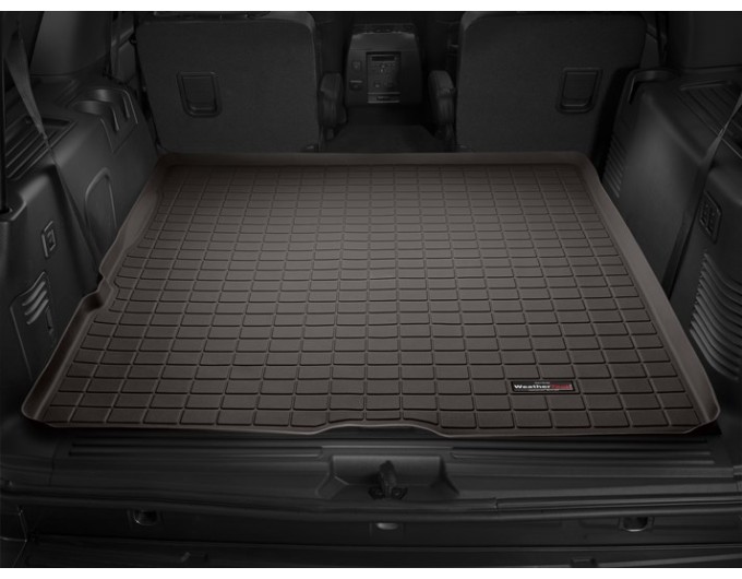Коврик WeatherTech Choco для Ford Expedition; Lincoln Navigator (mkII-mkIII)(trunk behind 2 row) 2003-2017, цена: 7 732 грн.