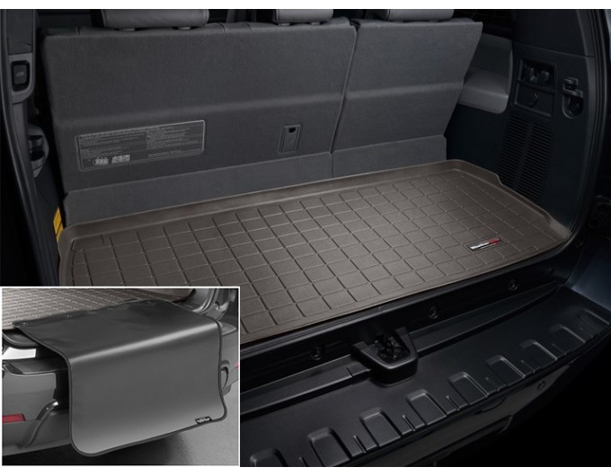 Коврик с защитой WeatherTech Choco для Toyota Sequoia (mkII)(trunk behind 3 row) 2007-2022, цена: 11 853 грн.