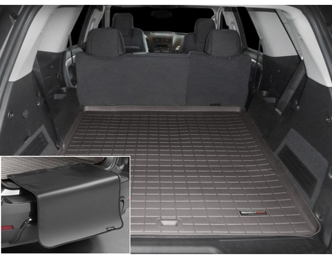 Коврик с защитой WeatherTech Choco для GMC Acadia; Saturn Outlook (mkI)(trunk behind 2 row) 2007-2017, цена: 12 432 грн.