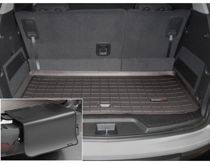 Коврик с защитой WeatherTech Choco для GMC Acadia; Saturn Outlook (mkI)(trunk behind 3 row) 2007-2017, цена: 11 284 грн.
