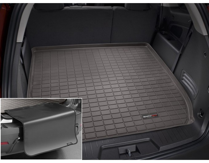 Коврик с защитой WeatherTech Choco для Chevrolet Traverse; Buick Enclave (mkI)(trunk behind 2 row) 2008-2017, цена: 12 432 грн.