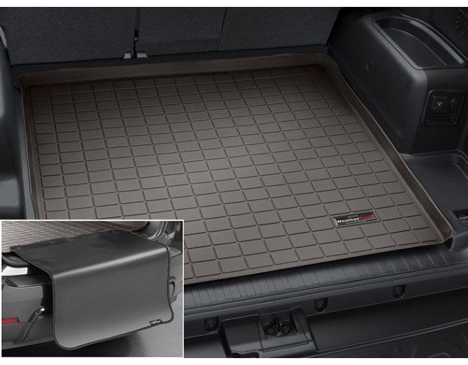 Коврик с защитой WeatherTech Choco для Toyota 4Runner (mkV)(2 rows)(no Cargo Deck)(trunk behind 2 row) 2009→, цена: 12 432 грн.