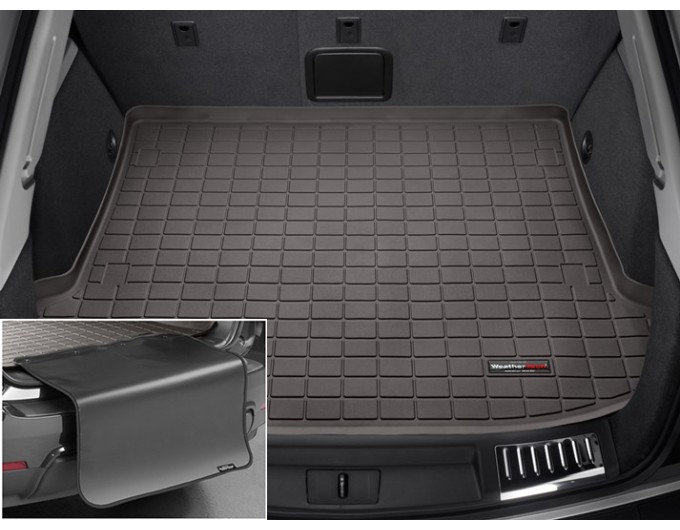 Коврик с защитой WeatherTech Choco для Cadillac SRX (mkII)(trunk) 2010-2016, цена: 12 432 грн.