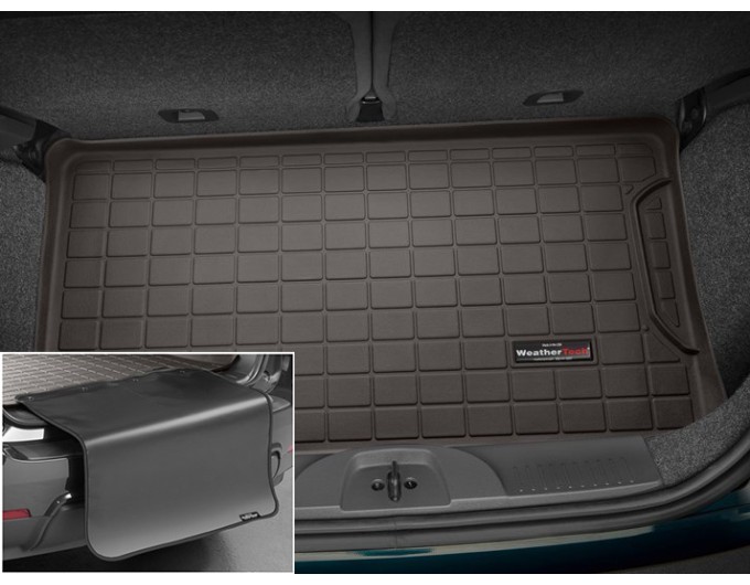 Коврик с защитой WeatherTech Choco для Fiat 500 (mkI)(with Bose Audio)(trunk) 2008→, цена: 11 284 грн.