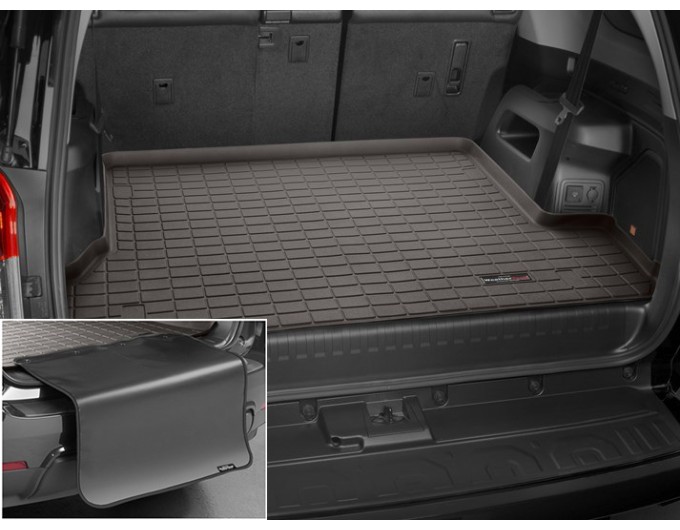 Коврик с защитой WeatherTech Choco для Toyota 4Runner (mkV)(3 rows)(no Cargo Deck)(trunk behind 2 row) 2009→, цена: 12 432 грн.