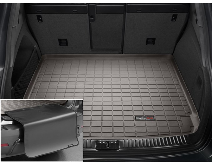 Коврик с защитой WeatherTech Choco для Porsche Cayenne (mkII)(no Bose Audio Package)(trunk) 2011-2017, цена: 13 012 грн.