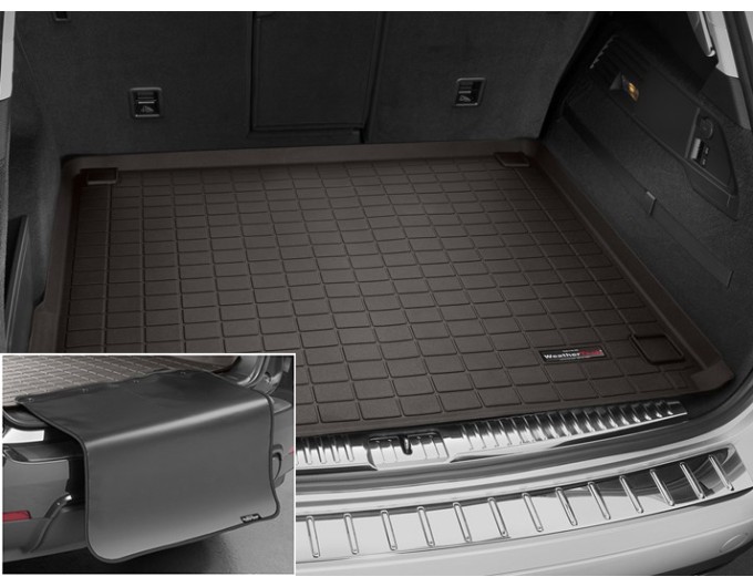 Коврик с защитой WeatherTech Choco для Volkswagen Touareg (mkII)(trunk) 2010-2018, цена: 13 012 грн.