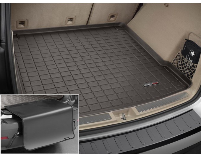 Коврик с защитой WeatherTech Choco для Mercedes-Benz GLE/ML-Class (W166)(not hybrid)(trunk behind 2 row) 2011-2019, цена: 13 012 грн.