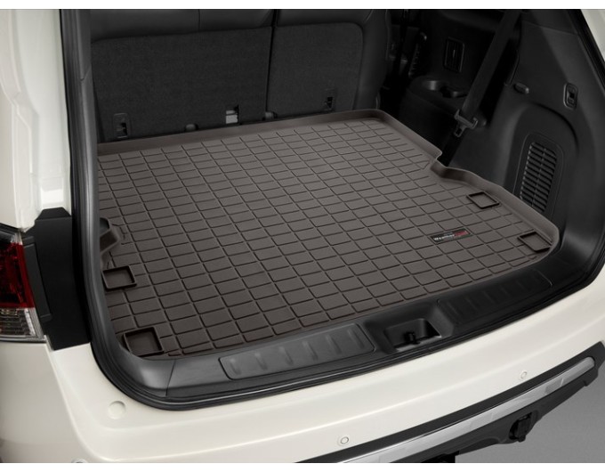 Коврик WeatherTech Choco для Nissan Pathfinder (mkIV); Infiniti QX60 / JX (mkI)(trunk behind 2 row) 2010→, цена: 7 290 грн.