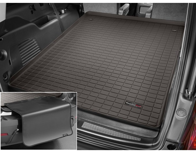 Коврик с защитой WeatherTech Choco для Cadillac Escalade ESV (mkIII); Chevrolet Suburban (mkXI)(trunk behind 2 row) 2015→, цена: 13 012 грн.