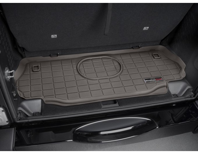 Коврик WeatherTech Choco для Jeep Wrangler (JK)(trunk behind 2 row) 2015-2018, цена: 5 961 грн.