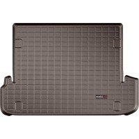 Коврик WeatherTech Choco для Toyota Land Cruiser Prado (J150)(5 door)(3 rows); Lexus GX (mkII)(dual-zone climate)(3 rows)(trunk behind 2 row) 2009→