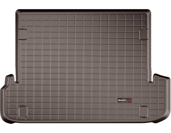 Коврик WeatherTech Choco для Toyota Land Cruiser Prado (J150)(5 door)(3 rows); Lexus GX (mkII)(dual-zone climate)(3 rows)(trunk behind 2 row) 2009→, цена: 7 290 грн.