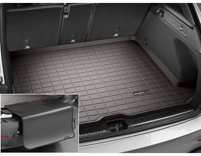 Коврик с защитой WeatherTech Choco для Mercedes-Benz GLC-Class (X253)(not plug-in hybrid)(trunk) 2016→, цена: 12 432 грн.