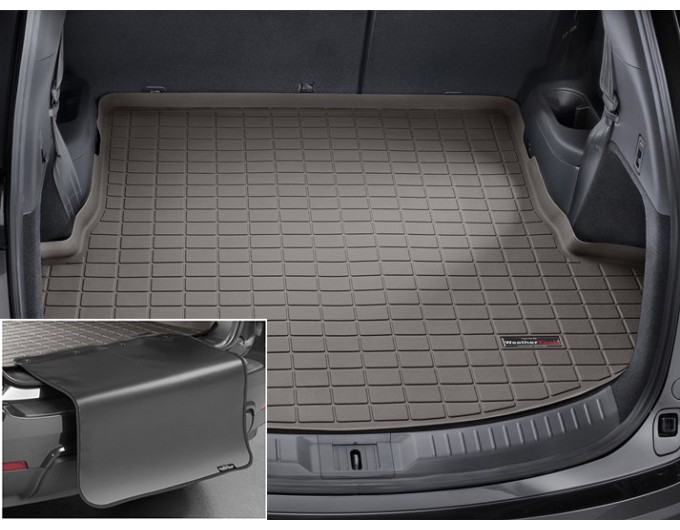 Коврик с защитой WeatherTech Choco для Mazda CX-9 (mkII)(trunk behind 2 row) 2016→, цена: 12 432 грн.