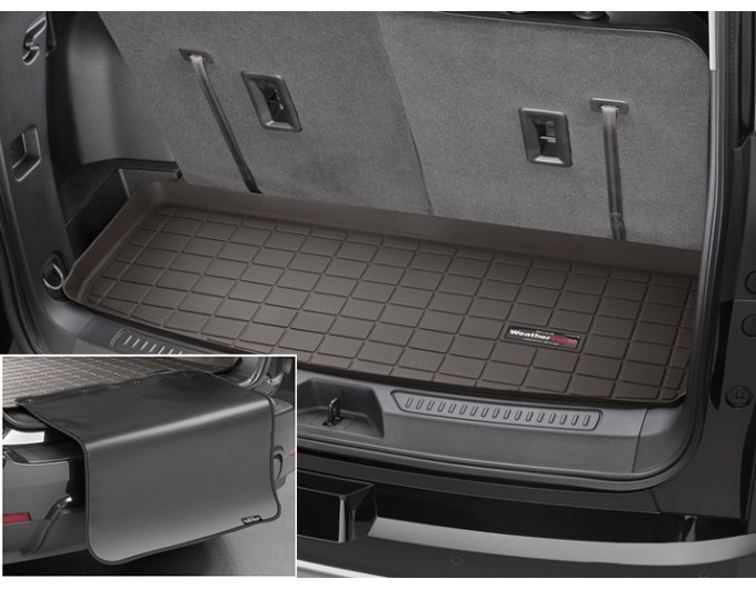 Коврик с защитой WeatherTech Choco для Cadillac XT6 (mkI)(trunk behind 3 row) 2019→; GMC Acadia (mkII)(3 rows)(not All-Terrain)(trunk behind 3 row) 2017→, цена: 11 284 грн.