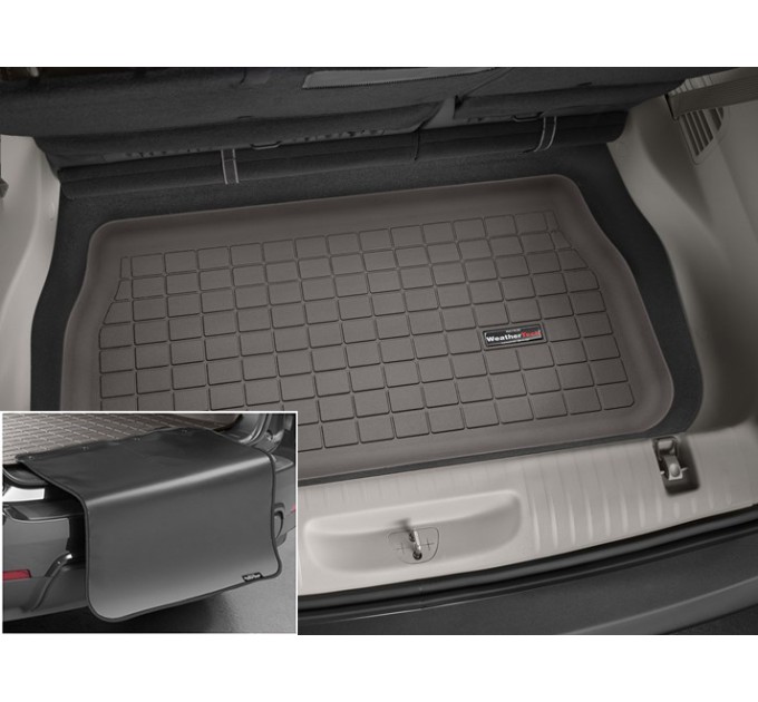 Коврик с защитой WeatherTech Choco для Chrysler Pacifica (mkII)(trunk behind 3 row) 2017→, цена: 10 587 грн.