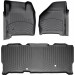 Коврики Weathertech Black для Ford Super Duty (extended cab)(mkI)(no 4x4 shifter)(no PTO kit) 1999-2007 automatic, ціна: 10 849 грн.