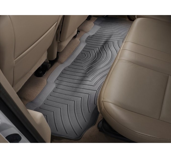 Коврики Weathertech Black для Ford Super Duty (double cab)(mkI)(no 4x4 shifter)(no console on 2 row)(no PTO kit) 1999-2007 automatic, ціна: 10 641 грн.