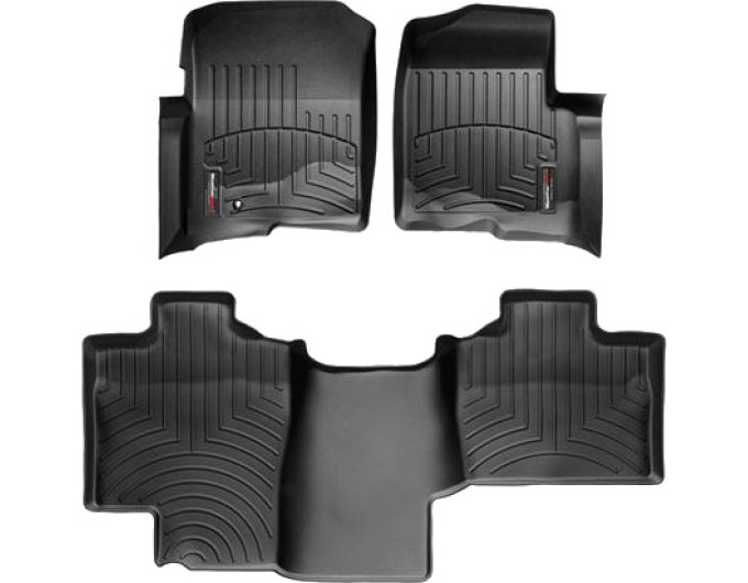 Коврики WeatherTech Black для Ford F-150 (mkXI)(extended cab)(no 4x4 shifter) 2004-2008, цена: 13 472 грн.