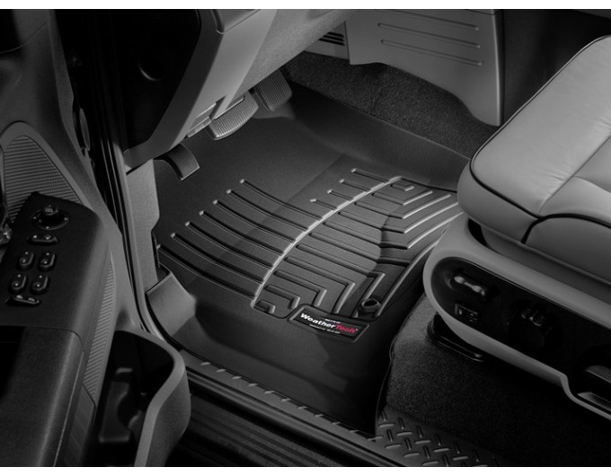 Коврики WeatherTech Black для Ford F-150 (mkXI)(extended cab)(no 4x4 shifter) 2004-2008, цена: 13 472 грн.