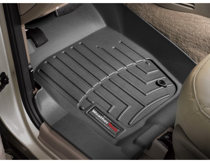 Коврики WeatherTech Black для Ford Explorer (mkIII); Mercury Mountaineer (1-2 row)(2 row bench seats or bucket no console) 2002-2005, цена: 11 488 грн.