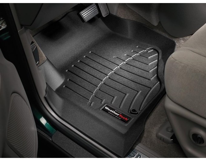 Коврики Weathertech Black для Chevrolet Trailblazer; GMC Envoy; Buick Rainier (no 3 row)(mkI) 2001-2008, ціна: 11 709 грн.