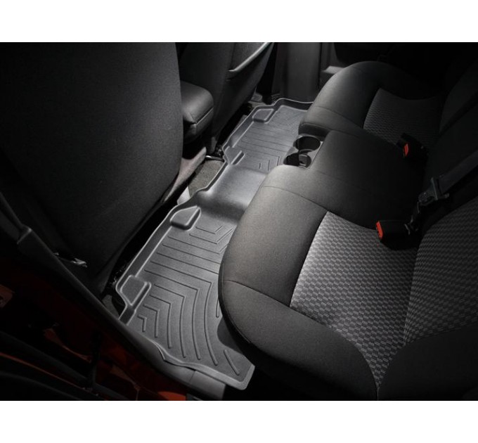 Коврики Weathertech Black для Chevrolet Colorado; GMC Canyon (double cab)(mkI)(2 row) 2003-2012, ціна: 4 498 грн.