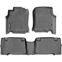 Коврики Weathertech Black для Toyota 4Runner (mkIV) 2002-2009