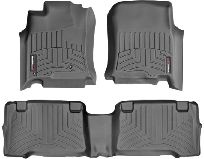 Коврики WeatherTech Black для Toyota 4Runner (mkIV) 2002-2009, цена: 11 709 грн.