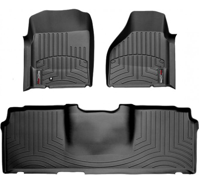 Коврики WeatherTech Black для Dodge Ram (mkIII)(mega cab)(AWD) 2005-2008 automatic, цена: 10 186 грн.