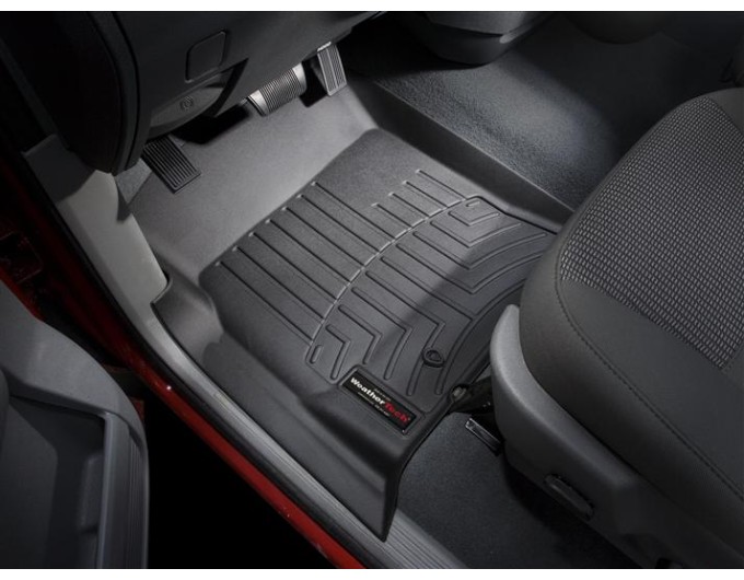 Коврики Weathertech Black для Dodge Ram (quad cab)(mkIII)(AWD) 2002-2008 automatic, ціна: 11 709 грн.