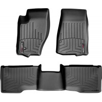 Коврики Weathertech Black для Jeep Grand Cherokee (WK) / Commander (XK)(1-2 row) 2005-2010