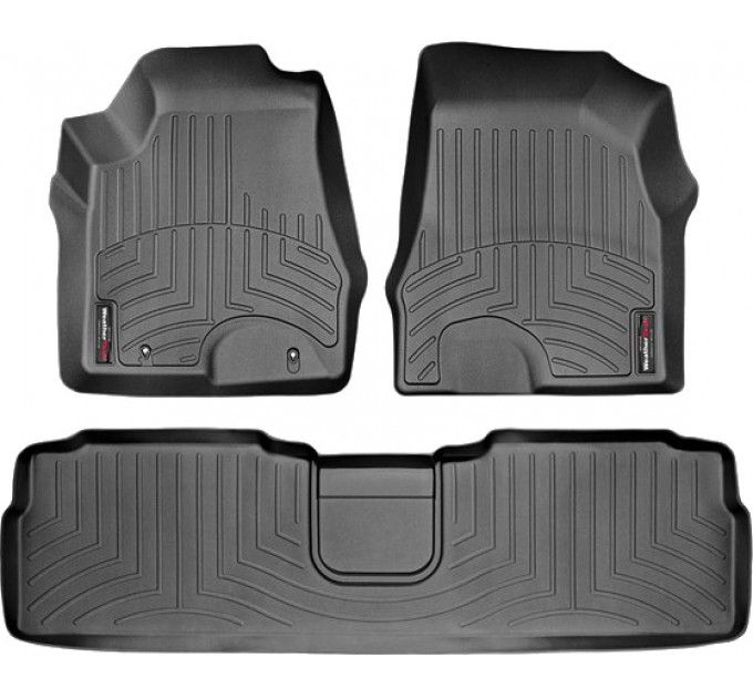 Коврики Weathertech Black для Toyota Highlander (hybrid)(mkI) 2006-2007, ціна: 10 641 грн.