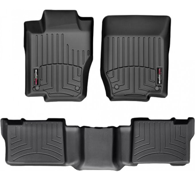 Коврики WeatherTech Black для Mercedes-Benz GL-Class (X164) / ML-Class (W164)(small kick panel)(1-2 row) 2006-2012, цена: 10 641 грн.