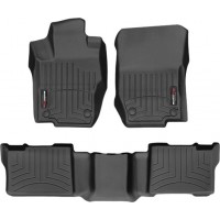 Коврики Weathertech Black для Mercedes-Benz ML-Class (W164)(large kick panel) 2006-2011