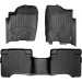 Коврики Weathertech Black для Infiniti QX56; Nissan Armada (mkI)(1-2 row)(1 fixing hook) 2003-2008, ціна: 10 849 грн.