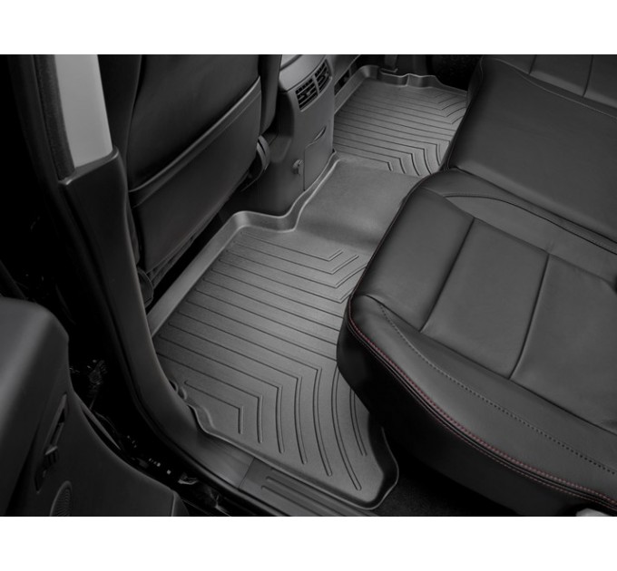 Коврики Weathertech Black для Nissan Titan (double cab)(mkI)(2 row) 2003-2015, ціна: 6 343 грн.