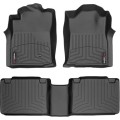 Коврики WeatherTech Black для Toyota Tacoma (mkII)(extended cab)(no storage boxes on 2 row) 2005-2007 automatic, цена: 11 488 грн.