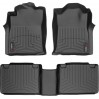 Коврики WeatherTech Black для Toyota Tacoma (mkII)(extended cab)(no storage boxes on 2 row) 2005-2007 automatic, цена: 10 641 грн.