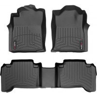 Коврики Weathertech Black для Toyota Tacoma (double cab)(mkII) 2005-2007 automatic