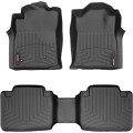 Коврики WeatherTech Black для Toyota Tacoma (mkII)(extended cab)(with storage boxes on 2 row) 2005-2007 automatic, цена: 11 709 грн.