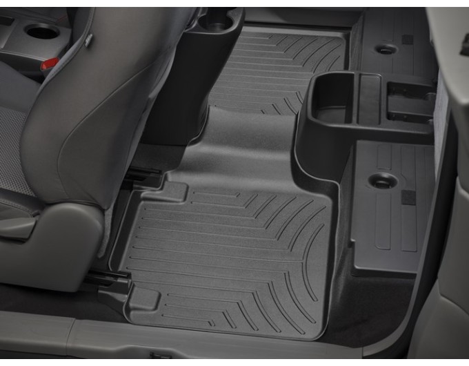 Коврики WeatherTech Black для Toyota Tacoma (mkIII)(extended cab) 2015-2017 manual, цена: 11 488 грн.