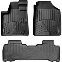 Коврики WeatherTech Black для Acura MDX; Honda Pilot (mkI) 2005-2006